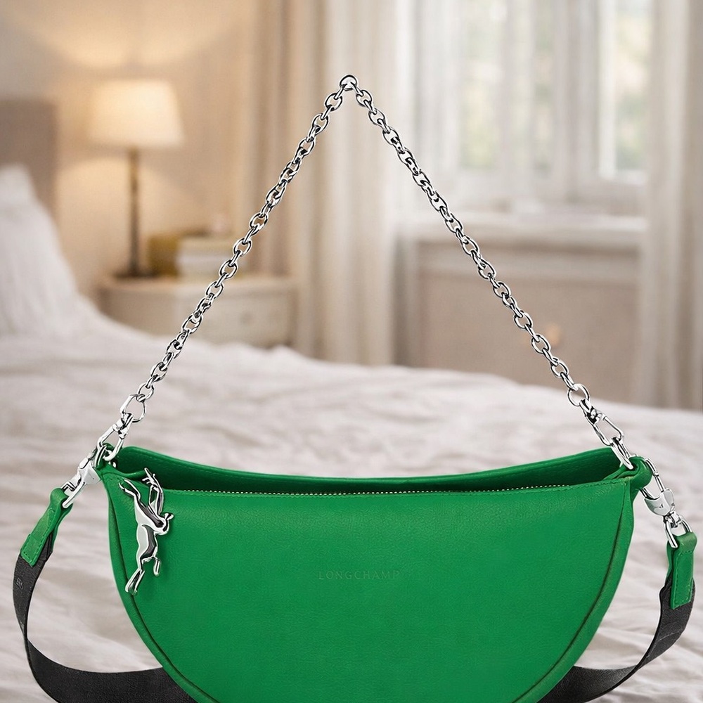 Longchamp Smile Half Moon Crossbody bag